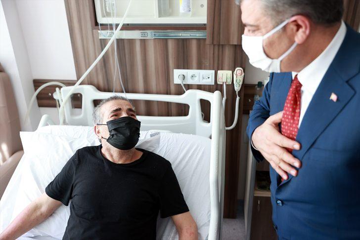 Sağlık Bakanı Koca, Edirne Sultan 1. Murat Devlet Hastanesi'nde tedavi görenleri ziyaret etti G1