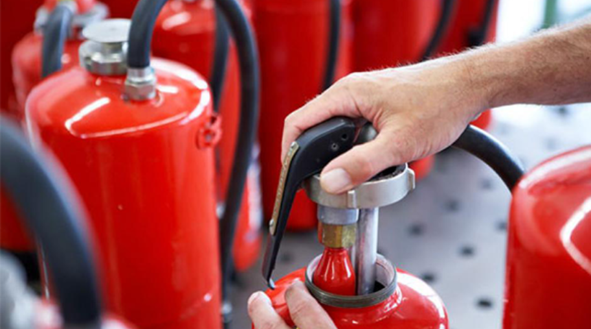 Oksijen tüpü diye yangın tüpü satan 2 kişi tutuklandı!