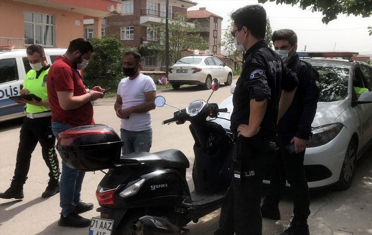 Kırıkkale'de "tam kapanma"yı ihlal edenler için "şok denetim" uygulaması G1