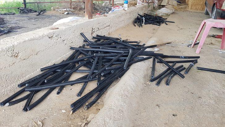 Manisa'da kablo hırsızlığı yaptığı öne sürülen 3 kişi yakalandı G4