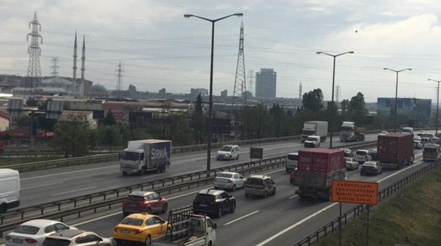 İstanbul’da tam kapanmada trafik yoğunluğu