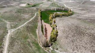 Bozkırın ortasındaki vaha! Gören hayran kalıyor