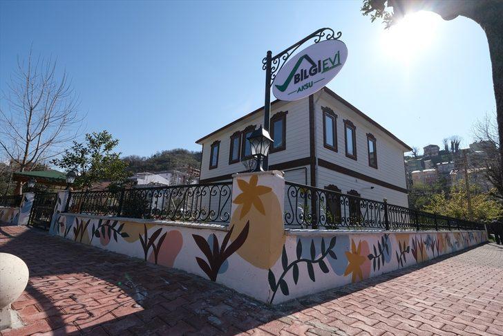 Yabancı öğrenciler Giresun'da duvarları renklendirdi G5