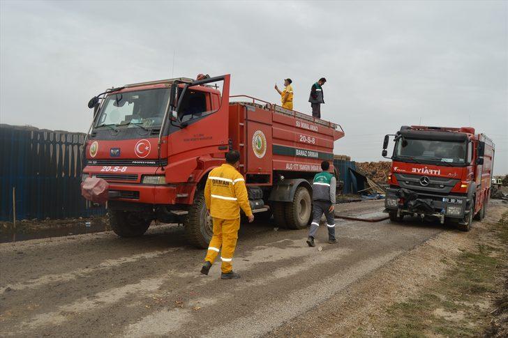Afyonkarahisar'da biyokütle enerji santralindeki yangın söndürüldü G2