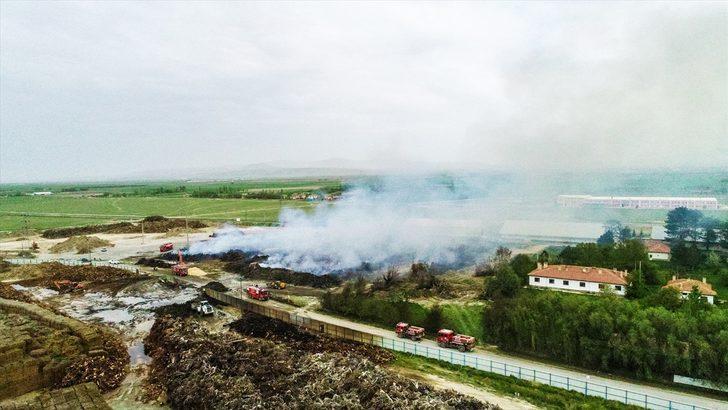 Afyonkarahisar'da biyokütle enerji santralindeki yangın söndürüldü G4