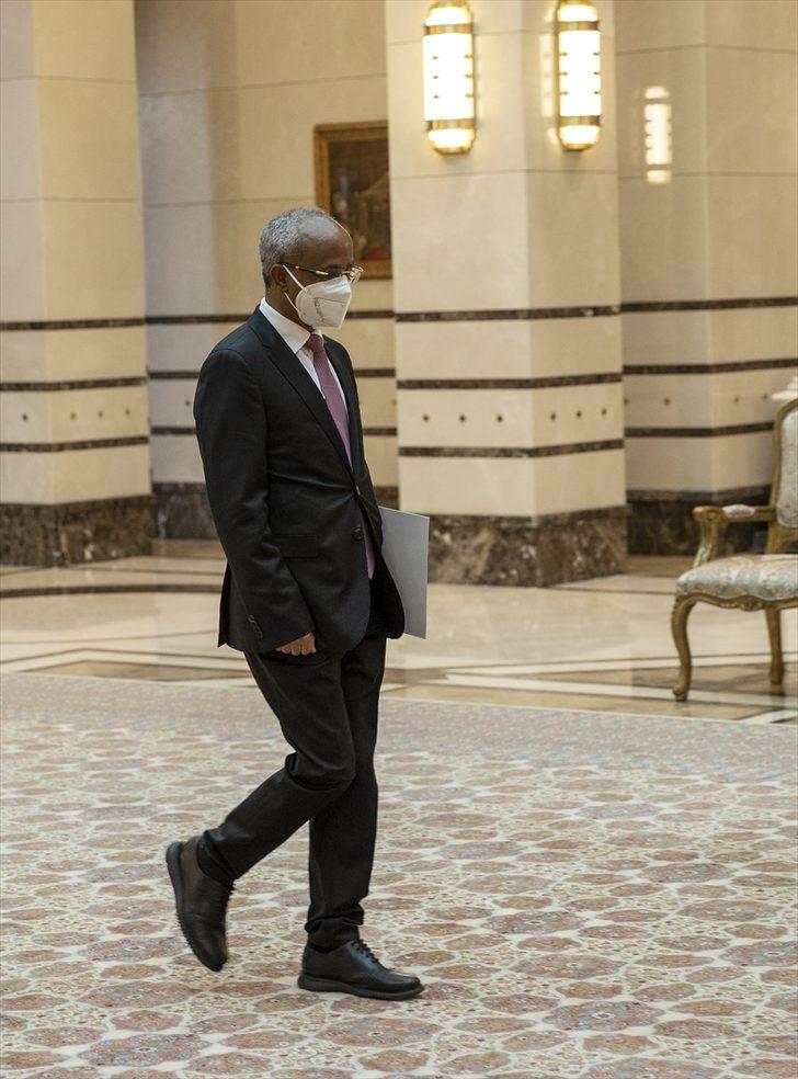 Etiyopya Büyükelçisi Mahmud, Cumhurbaşkanı Erdoğan'a güven mektubu sundu G1