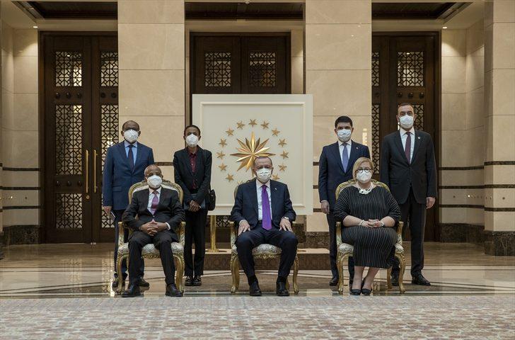 Etiyopya Büyükelçisi Mahmud, Cumhurbaşkanı Erdoğan'a güven mektubu sundu G4