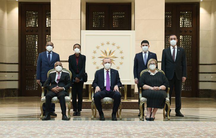 Etiyopya Büyükelçisi Mahmud, Cumhurbaşkanı Erdoğan'a güven mektubu sundu G5