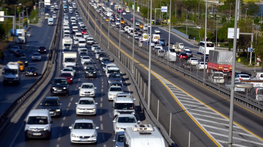 Avcılar'da trafik yoğunluğu