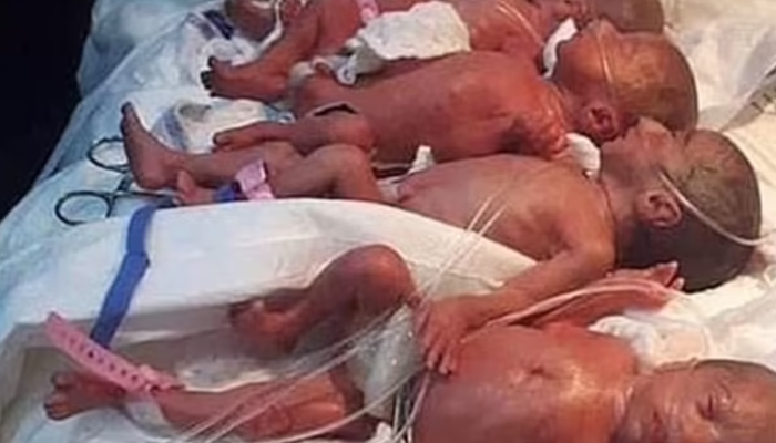 Fas'ta doğum yapan Malili kadın 9 çocuk dünyaya getirdi