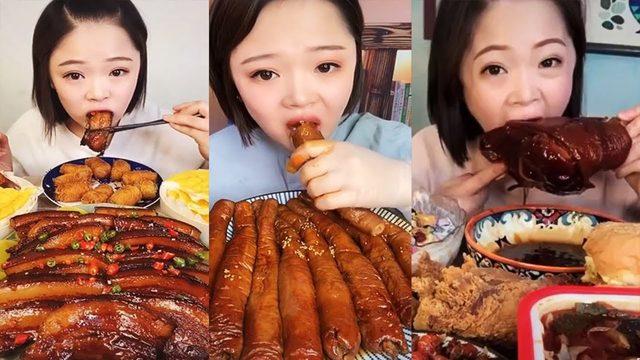 Çin'de Mukbang videolarına yasak geldi