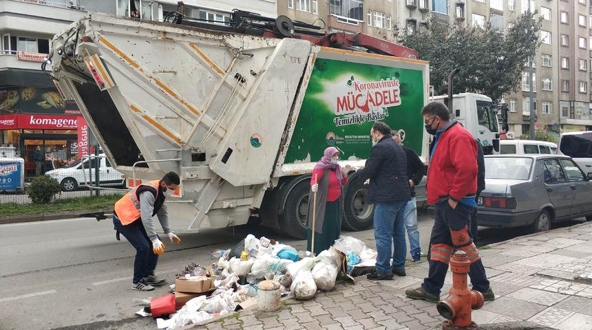 Belediye ekipleri seferber oldu! Bulmak için çöpleri tek tek aradılar! 