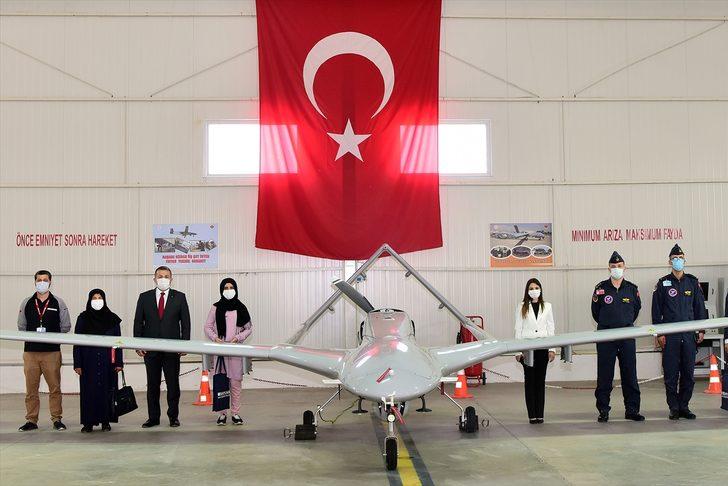 Gaziantepli Ayşegül'ün İHA ve SİHA'ları yakından görme hayali gerçek oldu G3