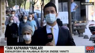 İstanbul'da 'tam kapanma'yanlar caddelere akın etti