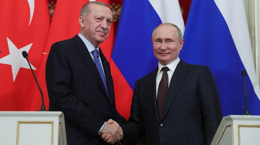 Son dakika! Cumhurbaşkanı Erdoğan, Putin ile görüştü
