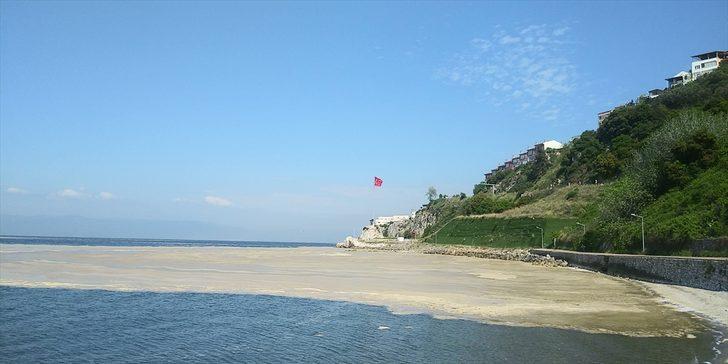 Marmara Denizi'nin birçok noktasına yayılan "deniz salyası" Mudanya sahilini de kapladı G1