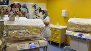 Fas’ta dünyaya gelen dokuzlar büyük ilgi gördü