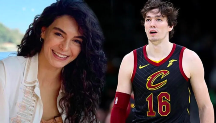 Cedi Osman'dan romantik Ebru Şahin paylaşımı