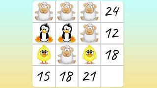 Matematik sınırlarını zorlayan bir bulmaca! Kuzu, pengeun ve civcivin değerini bulabilir misiniz?