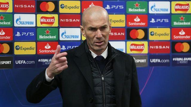 Real Madrid Teknik Direktörü Zidane, maç sonu açıklamasında final biletini kaçırdıkları için üzgün olduklarını söyledi.