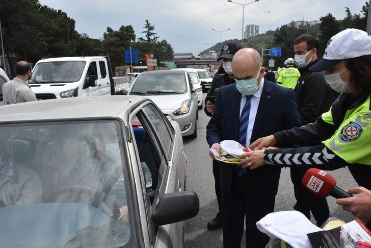 Samsun Valisi Dağlı trafik denetimine katıldı: G2