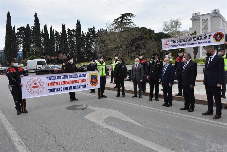 Samsun Valisi Dağlı trafik denetimine katıldı: G5