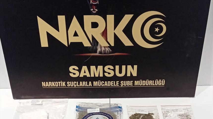 Samsun'da düzenlenen "torbacı" operasyonunda iki şüpheli yakalandı