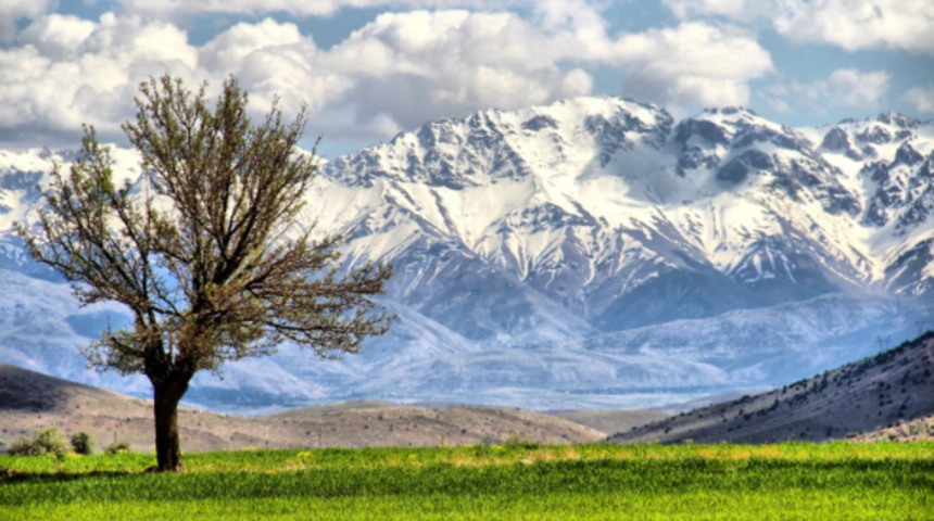 ‘Akdeniz’in Sibiryası’ olarak isimlendirilen Berit Dağı, görenleri kendisine hayran bırakıyor