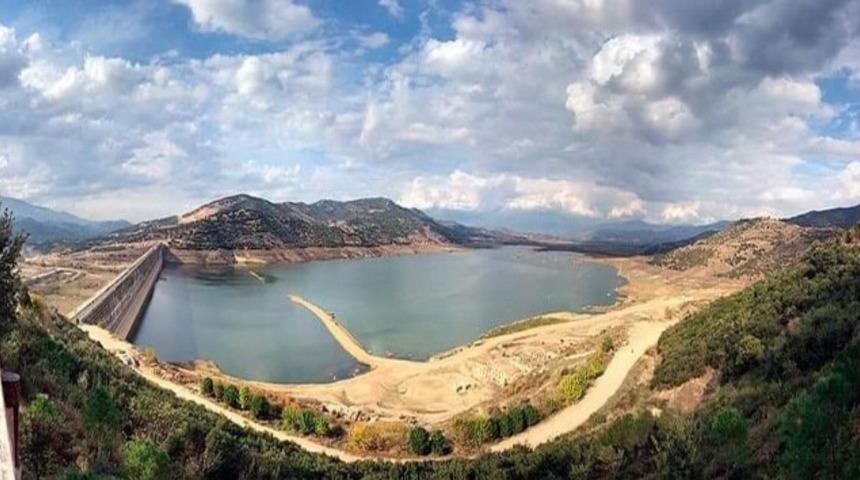 Beydağ'da baraj suyu çekilince Roma İmparatorluğu kalıntılarının ortaya çıkması heyecana neden oldu