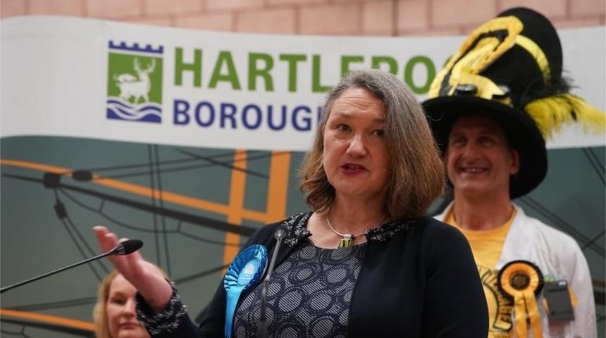 İngiltere'de Muhafazakar Parti solun kalelerinden Hartlepool'da ilk kez milletvekili &ccedil;ıkardı