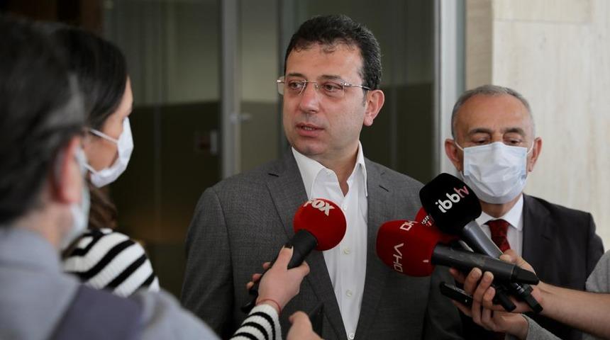 Ekrem İmamoğlu'ndan Süleyman Soylu'ya tepki: Cumhurbaşkanımızın ilgisine havale ediyorum
