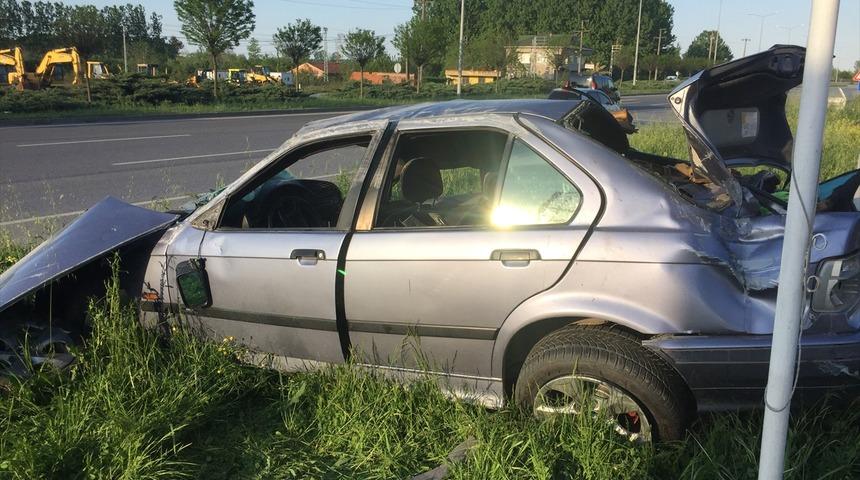 Samsun'da otomobil hafif ticari araçla çarpıştı: 3 yaralı