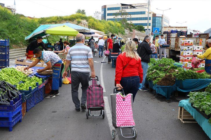 Trakya'da halk pazarları Kovid-19 tedbirlerine uyularak açıldı G1