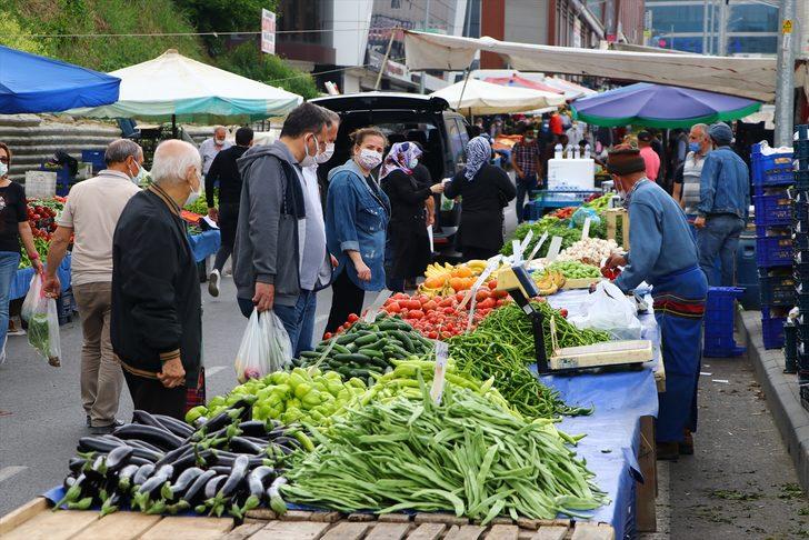 Trakya'da halk pazarları Kovid-19 tedbirlerine uyularak açıldı G3