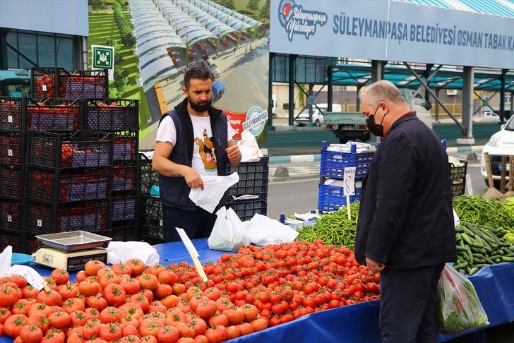 Trakya'da halk pazarları Kovid-19 tedbirlerine uyularak açıldı G4