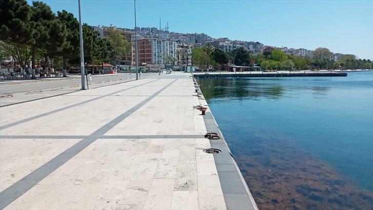 Samsun ve çevre illerde "tam kapanma" sürecinin dokuzuncu gününde sessizlik hakim G1