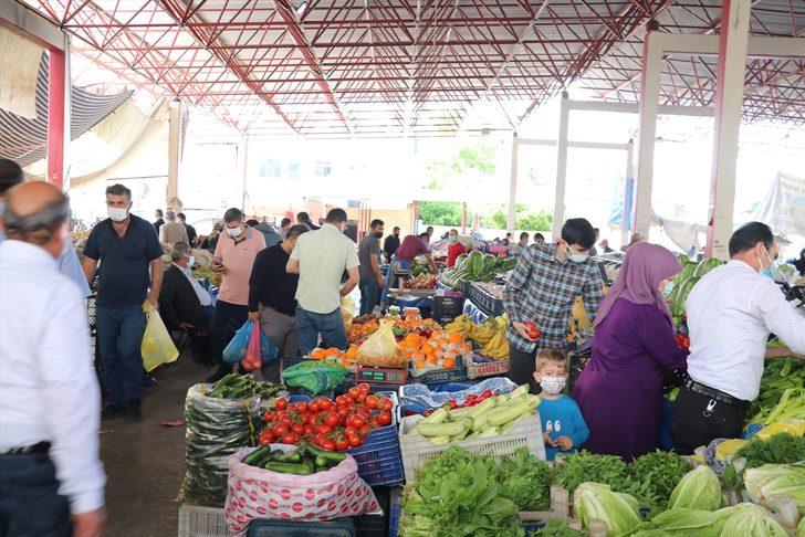 Siirt ve Şırnak'ta pazar yerleri Kovid-19 tedbirleri alınarak açıldı G1