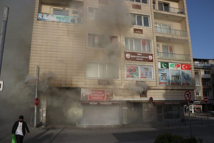 Kayseri'de iş yerinde çıkan yangın hasara neden oldu G1