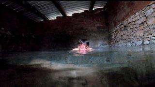 Kocasu deresinde şaşırtan sıcaklık değişimi: Bir tarafı 40, diğer tarafı 5 derece