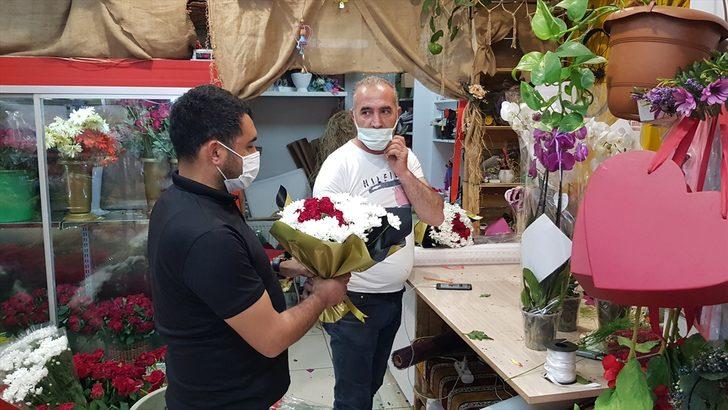 Doğu Anadolu'da kısıtlamadan muaf çiçekçilerde "Anneler Günü" yoğunluğu G3