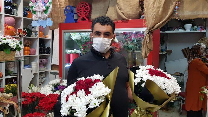Doğu Anadolu'da kısıtlamadan muaf çiçekçilerde "Anneler Günü" yoğunluğu G4