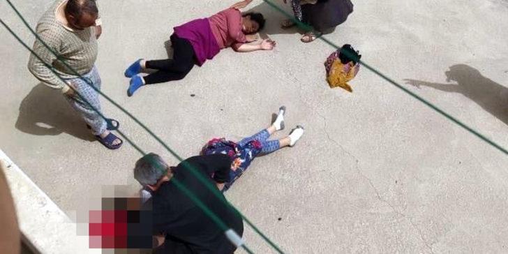 Gelin- görümce ikinci katın balkonundan düştü