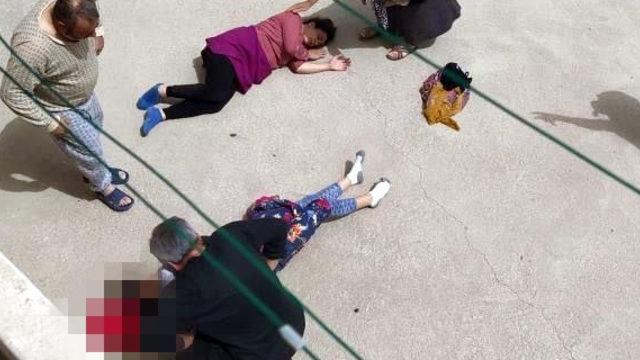 Gelin- görümce ikinci katın balkonundan düştü