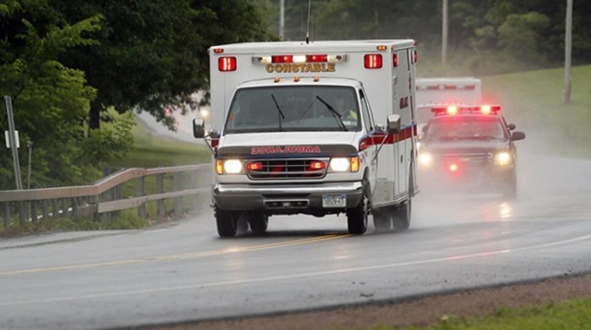 ABD'de parti yapılan evde balkon çöktü: Çok sayıda yaralı var