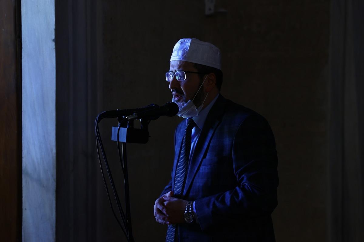 Selimiye Camisi'nde Mescid-i Aksa'nın kurtuluşu i&ccedil;in sala okunarak dua edildi
