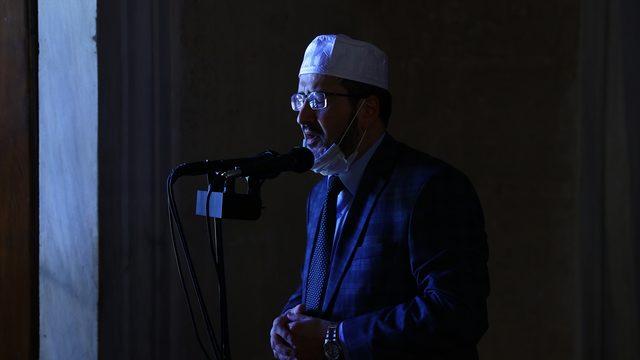 Selimiye Camisi'nde Mescid-i Aksa'nın kurtuluşu için sala okunarak dua edildi