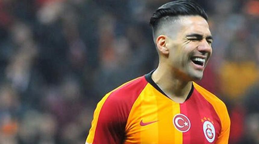 Galatasaray'da Radamel Falcao, Denizlispor maçında kadroda yer almadı