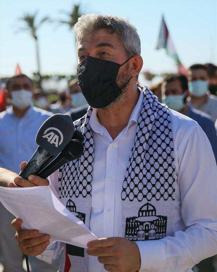 İsrail'in Mescid-i Aksa saldırıları İzmir'de protesto edildi G2