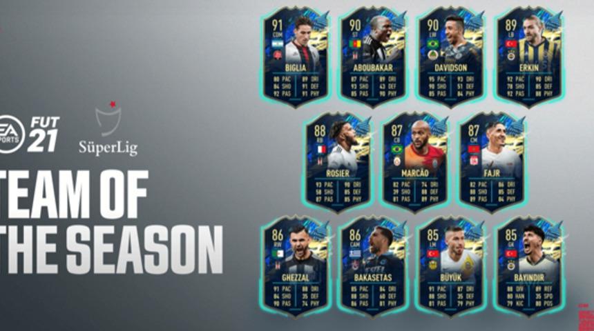 FIFA 21, Süper Lig'de sezonun takımını açıkladı
