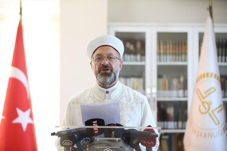 Diyanet İşleri Başkanı Ali Erbaş, "Mescid-i Aksa ve Kudüs" gündemiyle düzenlenen "Acil Kudüs Toplantısı"nın sonuç bildirgesini açıkladı. Bildirgede, "İsrail'in Kudüs'te Müslümanların asırlardır yaşadıkları toprakları gasbetme girişimi ve Filistin halkının G2